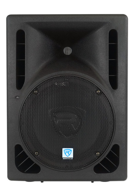 Rockville RPG10BT V2 10" Powered 600W DJ PA Speaker with BlueTooth/Wireless/Remote/EQ