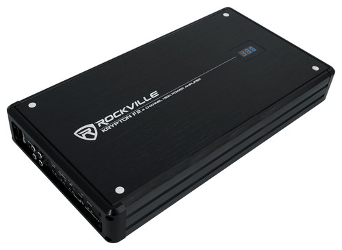 Rockville Krypton F2 2400w Peak/600w Rms 4 Channel Amplif... | Meses Sin Interés - Foto 7