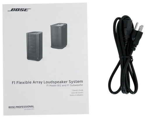12 Inch Bose 1000w BOSE F1 Model 812 Flexible Array Loudspeaker