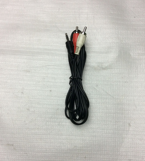 3.5MM TO RCA LEFT AND RIGHT AUDIO CABLE(DUAL RCA)