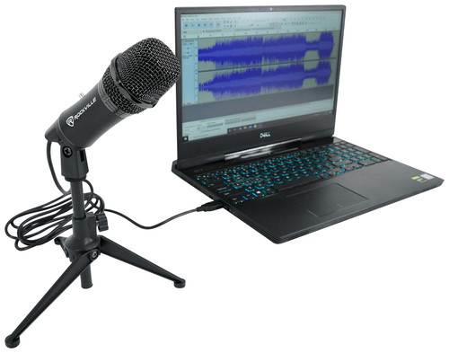Rockville Z-STREAM USB Streaming Microphone Zoom Podcast Mic