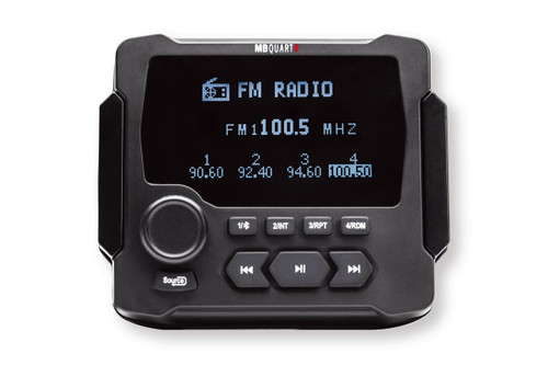 MB Quart GMR-LCD Marine/Boat Bluetooth Receiver AM/FM Radio+4) NF1