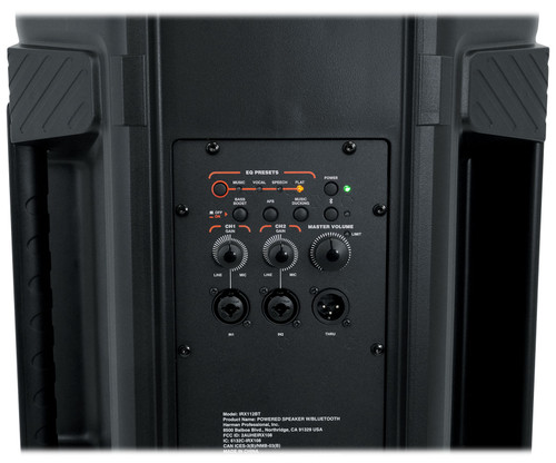 2) JBL IRX112BT 12
