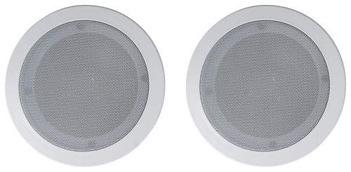 In Ceiling Speakers Rockville RockSlim 70W White Wall Speakers