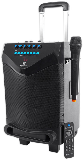 Rockville 8 Portable  Bluetooth Karaoke Machine/System w