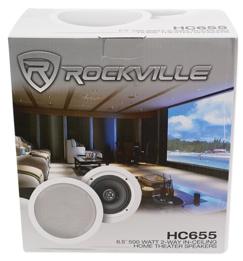 Pair Rockville HC655 6.5