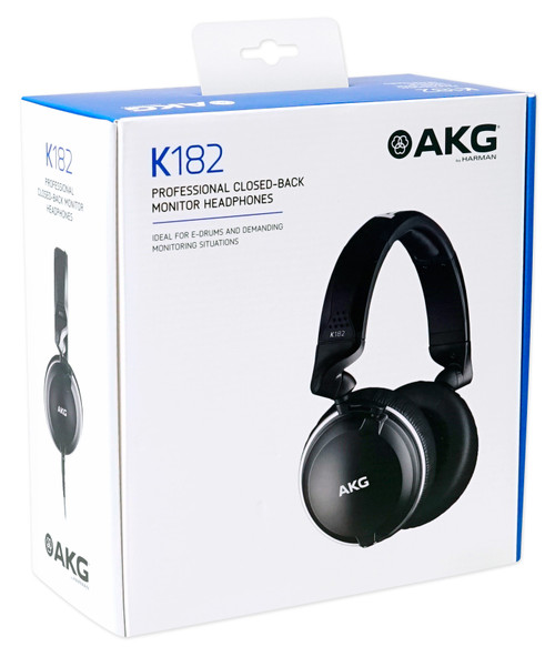 AKG K182 Recording Studio Monitor Headphones+DAC Headphone