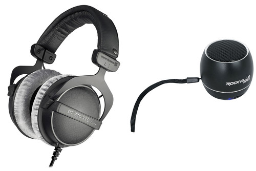 Beyerdynamic DT-770-PRO-250 Studio Headphones+Portable Bluetooth Speaker
