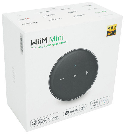 WiiM Mini Wifi Music Player Wireless Audio Streaming Multiroom Stereo  Receiver