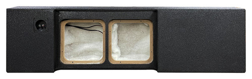 Rockville 2) 10" Sub Box for 09-17 Ford F150 Super Crew+2017 F250/350 Super Duty