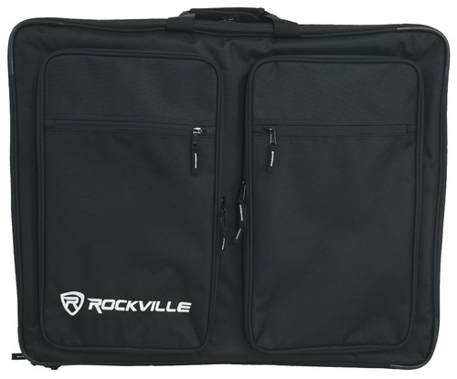 Rockville BP-MIX2621 Padded Mixer Bag Semi Rigid, Interior Straps