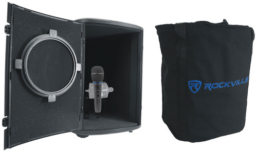 Audio Technica AE5400 Handheld Vocal Condenser Microphone+Sound Isolation Box