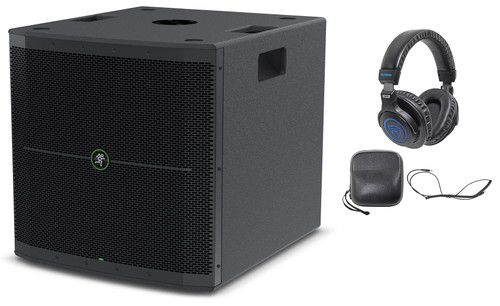 Mackie Thump118S 18" 1400w Powered Active DJ PA Subwoofer+Headphones Thump 118S