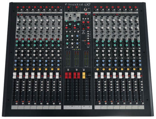 Soundcraft LX7II-16 16-Channel, 7-Bus Live/Pro Recording Analog