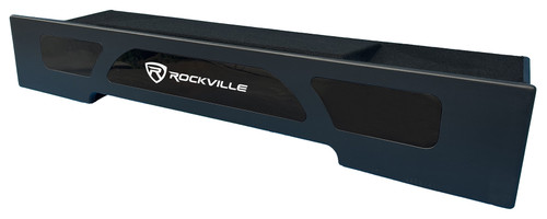 Rockville REC149 10" Subwoofer Box For 2009+ Ford F150 Super Crew+17-24 F250/350