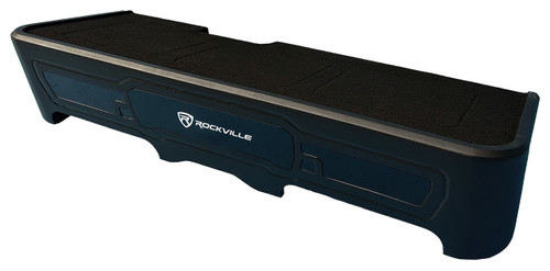  Rockville REC152 Dual 12" Subwoofer Enclosure Box For 2019+ GMC/Chevy Crew Cab 