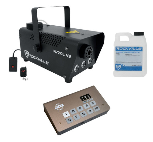 AMERICAN DJ American DJ MYDMX5 DMX Lighting USB C-DMX Interface+Software for iOS/PC+Fogger 