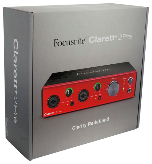 DTM・DAW Focusrite Clarett+ 2Pre Focusrite Clarett+ 2Pre USB-C Audio Interface | Sweetwater