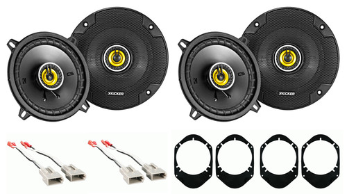 Kicker CSC Front+Rear Speaker Replacement Kit For 2005-07 Ford F-250/350/450/550