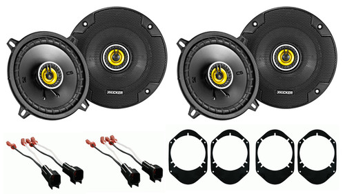 Kicker CSC Front+Rear Speaker Replacement For 2001-2005 Ford Explorer Sport Trac