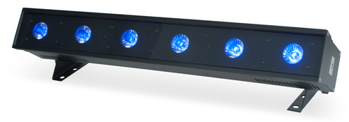 4) American DJ ULTRA HEX BAR 6 RGBWA+UV LED DMX Wash/Strobe