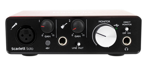 focusrite scarlett solo 2nd gen drivers