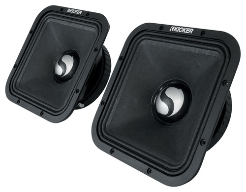Pair Kicker ST9MR 9" Street Series Square Mid-Range Speakers 8-ohm 49ST9MR8