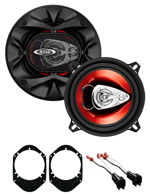 Boss 5.25" Front Speaker Replacement Kit For 1999-2004 Ford F-250/350/450/550