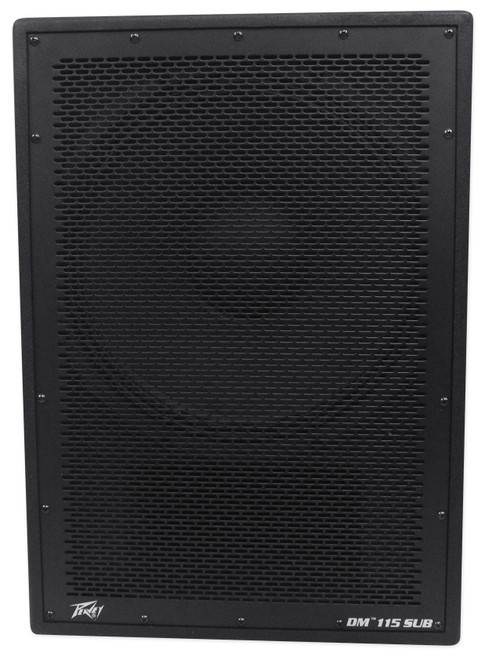 Peavey DM 115 Sub 15" 1000W DSP Powered Subwoofer Sub For Church Sound Systems