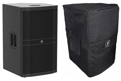 Mackie DRM215-P 15" 1600 Watt Professional Passive DJ PA Speaker+Cover