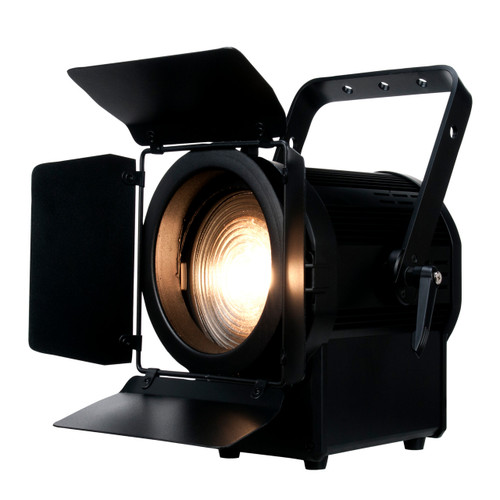 AMERICAN DJ American DJ ADJ ENCORE FR150Z 130W LED DMX Fresnel Beam Spot Light w/Barn Doors 