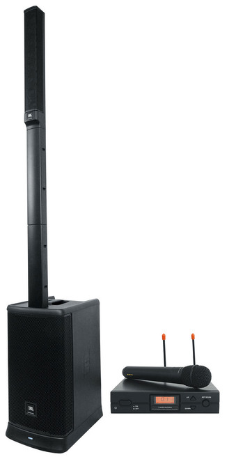  JBL EON ONE MK2 1500w Rechargeable Line Array DJ PA Speaker+Audio Technica Mic 