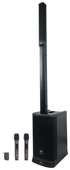  JBL EON ONE MK2 1500w Rechargeable Line Array DJ PA Speaker w/Subwoofer+(2) Mics 