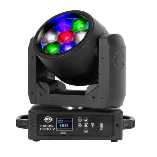 AMERICAN DJ American DJ ADJ Focus Flex L7 RGBL LED Wireless DMX Moving Head Beam/Wash Light 