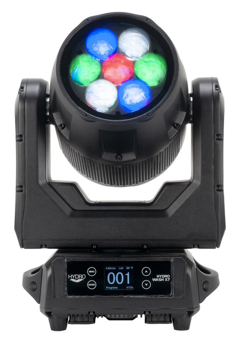 AMERICAN DJ American DJ ADJ HYDRO WASHX7 Outdoor Rated RGBW Wireless DMX Moving Head Light 