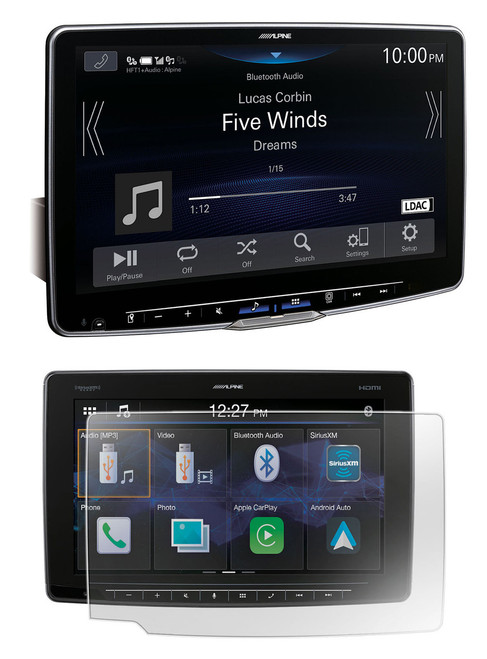  ALPINE iLX-F511 11” Car Monitor Receiver Wired/Wireless Carplay+Screen Protector 