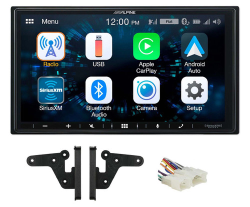 ALPINE Alpine 7” Shallow Bluetooth Receiver w/Carplay/Android For 2013 Toyota Matrix 