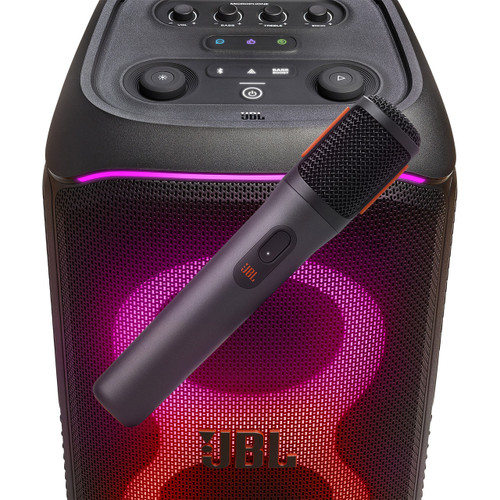スピーカー・ウーファー JBL PartyBox Stage320,WIRELESS MIC JBL PartyBox Stage 320 | Portable party speaker with wheels