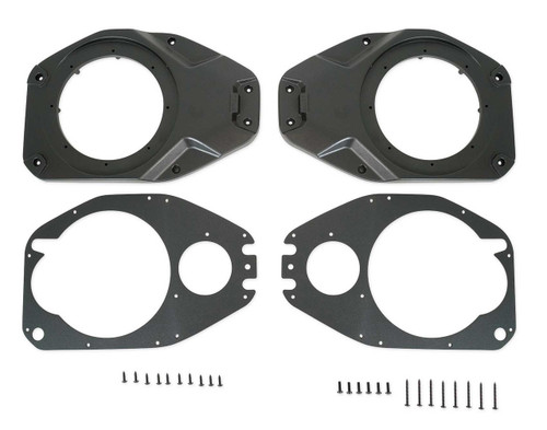 SSV WORKS SSV Works 6.5" Overhead Soundbar Speaker Adapters For 2018-Up Jeep Wrangler JL 