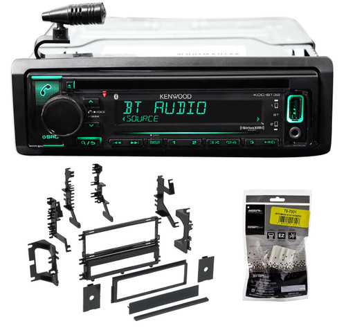 KENWOOD Kenwood CD Receiver w/iPhone/Android/Remote App For 1997-2002 Mitsubishi Mirage 