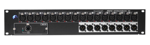 SOUNDCRAFT Soundcraft Mini Stagebox 16R 2U Rackmount MSB16R 16x8 Analogue 16-Input 8-Output 
