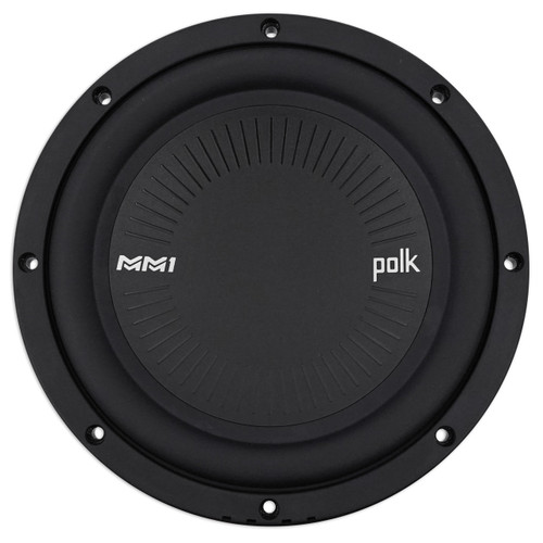  Polk Audio MM842SVC 8” 900 Watt Single 4-Ohm Car/Marine Boat Audio Subwoofer Sub 