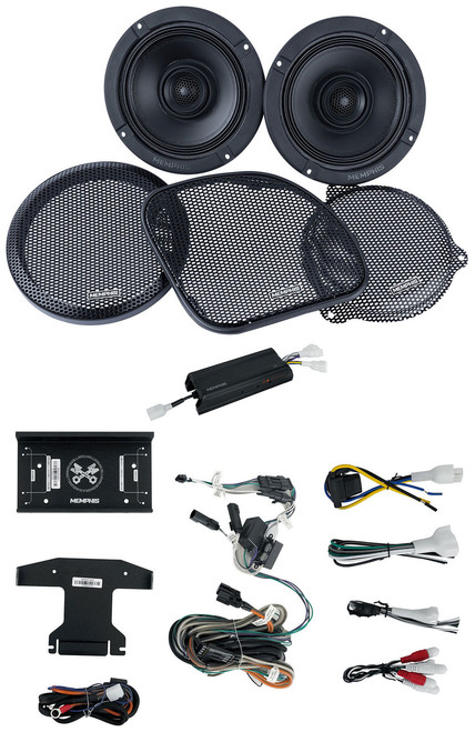MEMPHIS AUDIO Memphis MXAHDPRO2 2014/2015+up Street/Road Glide Harley Davidson (2) Speaker Kit 
