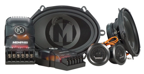 MEMPHIS AUDIO Memphis Audio PRX570C 5x7" or 6x8" 100 Watt Component Car Speakers w/Crossovers 