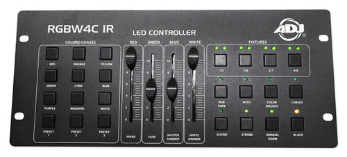 AMERICAN DJ American DJ ADJ RGBW4C IR 32-Ch. DMX Controller For RGB, RGBW, RGBA LED Lights 
