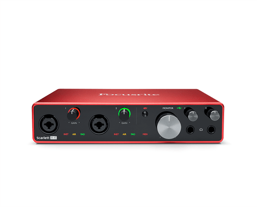 FOCUSRITE Focusrite SCARLETT 8I6 3rd Gen 192KHz USB Audio Interface w/ Pro Tools First 