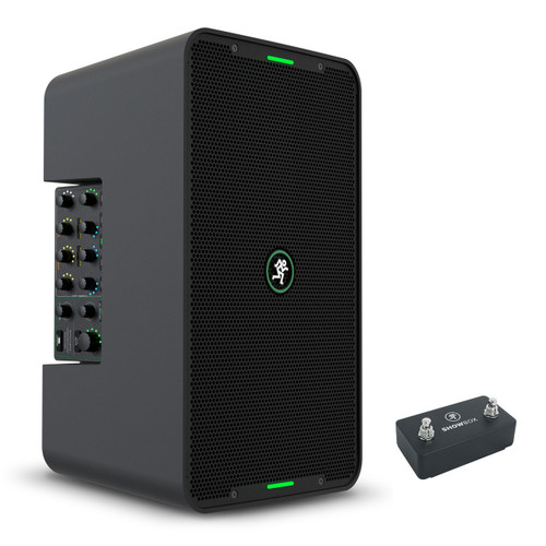 MACKIE Mackie ShowBox Rechargeable 8" DJ PA Bluetooth Speaker + Mixer + Footswitch 