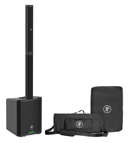 MACKIE Mackie SRM-Flex 1300w Portable Line Array DJ Speaker PA System w/Sub+Carry Bag 
