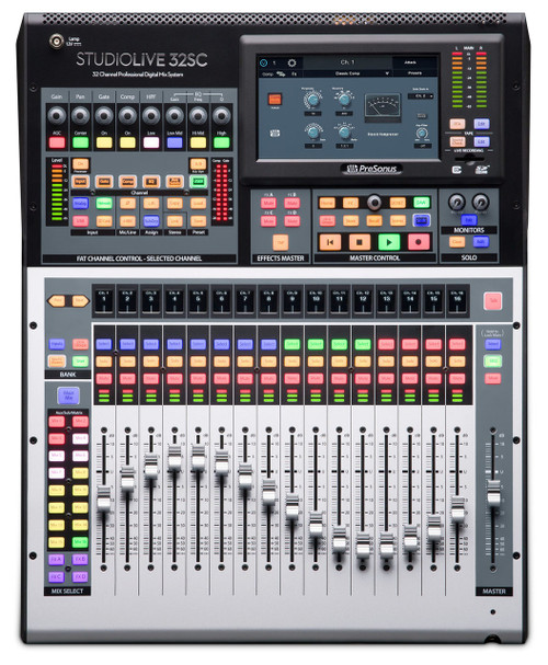 PRESONUS Presonus STUDIOLIVE 32SC 32-Channel/22-Bus Digital Mixer+Recording Interface 
