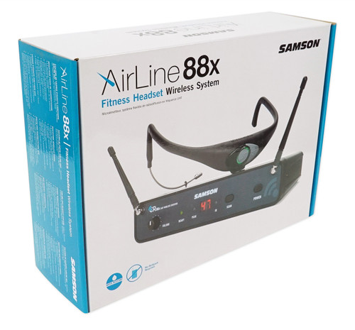 Samson Airline 88 Headset Wireless UHF Microphone Fitness System